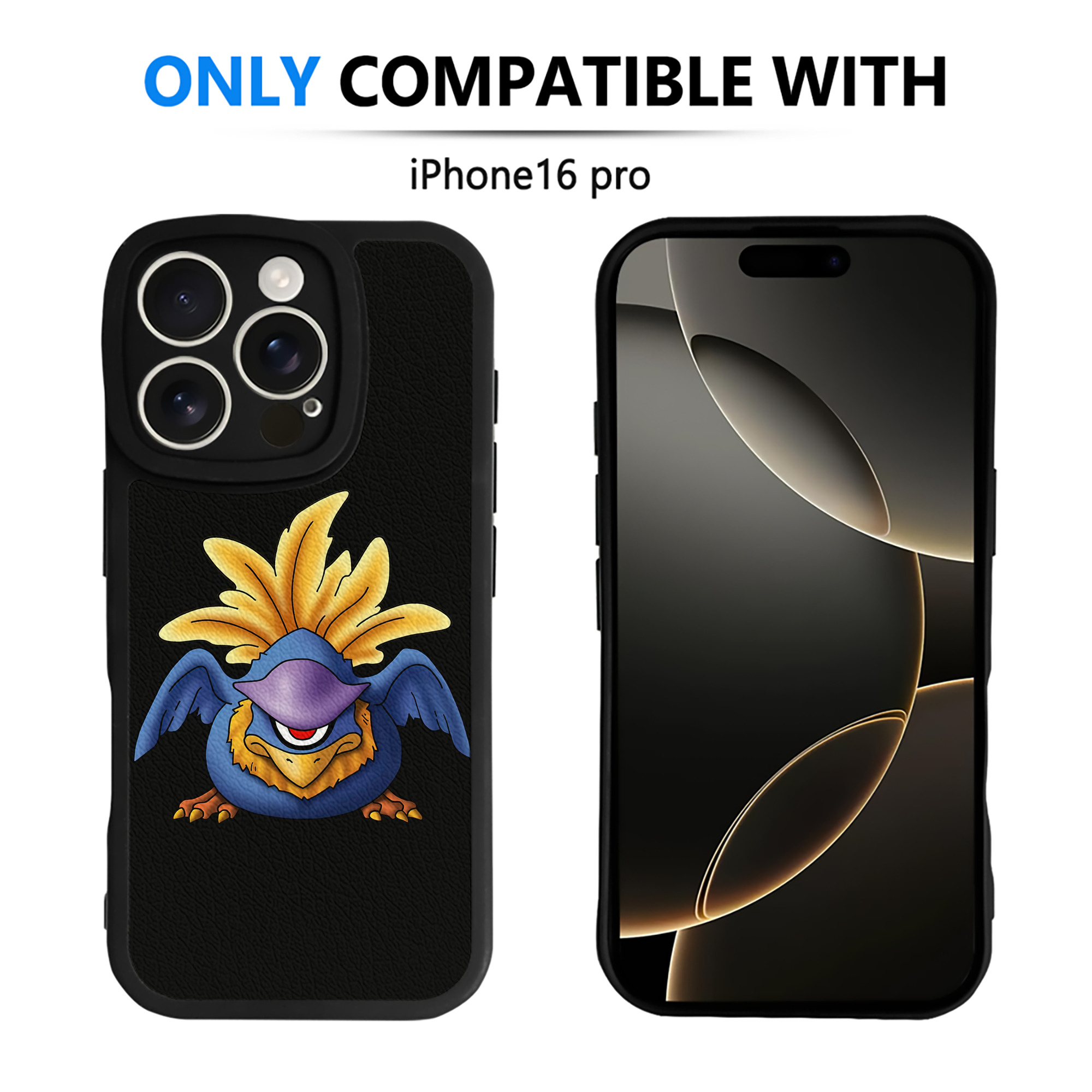 （画像用） ドラゴンクエスト Doragon Kuesuto Dragon Quest 【iPhone 16シリーズ対応】シリコンスマホケース（レザー調） 材質：シリコン